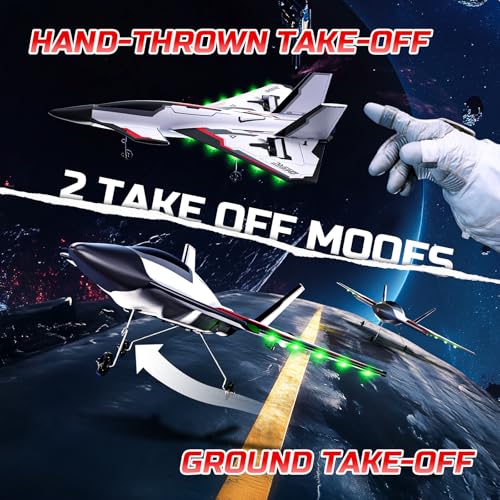 RC Plane 3 Channel Remote Control Airplane Fighter Toy with 2 Batteries Y20067