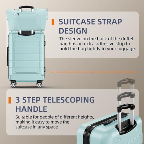 Expandable Luggage Set with TSA Lock A418040