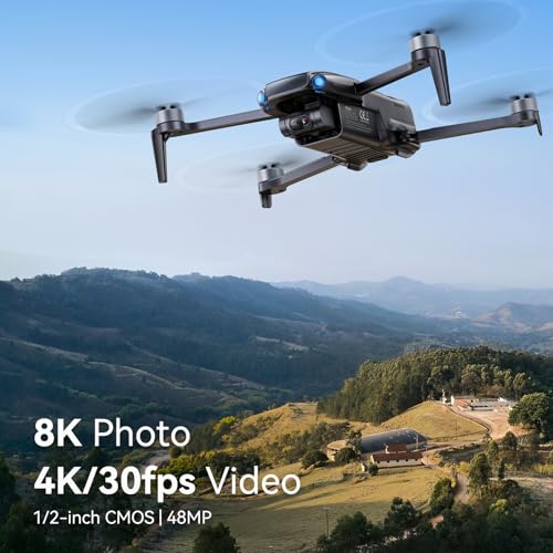 4K Camera Drone for Adults, Under 249g, 3-Axis Gimbal R572