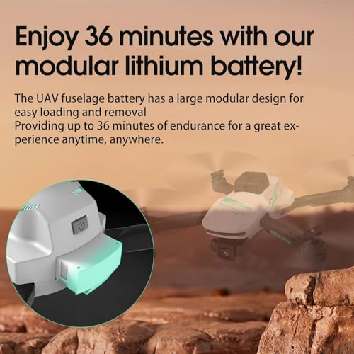 4K Camera Drone for Adults, Foldable FPV with Brushless Motor G69857