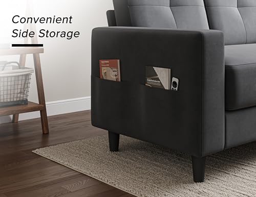 Small Loveseat Sofa 53" 2 Seater Couch for Bedroom, Apartment, Office, Living Room D122
