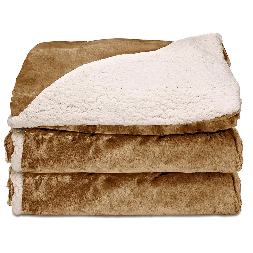 Electric Heated Throw with Push Button Control C717