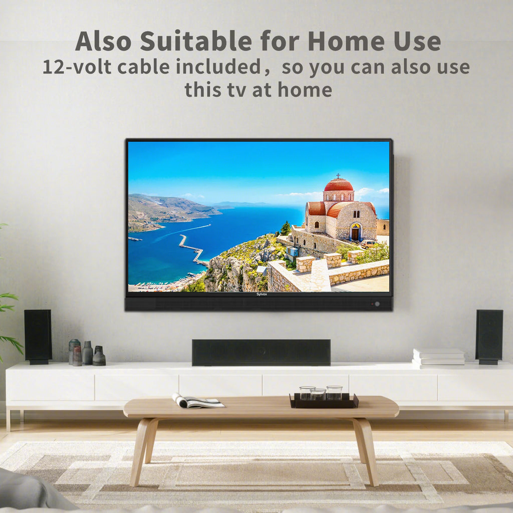 32 inch RV TV, 12V DC Powered 1080P FHD with ATSC Tuner I298643