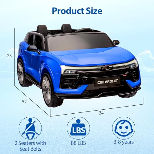 2 Seater Ride On Car for Kids, 24V with Remote Control S85413