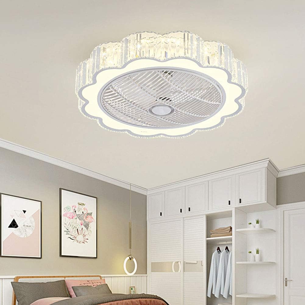 23" Ceiling Fan with Lights, Remote Control, 3-Color 6-Speed, Quiet Motor for Bedroom J41579