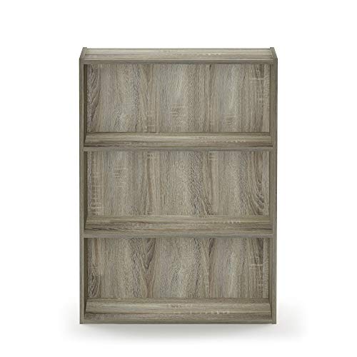 3-Tier Open Shelf Bookcase, Americano E787305