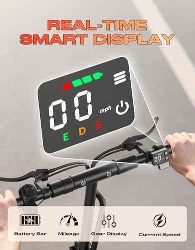 Electric Scooter for Adults, 1500W Motor, 45 Mile Range, 30 MPH, Folding Commuter Q97032
