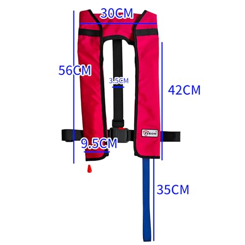 Automatic Inflatable Life Jacket for Adults, Low Profile, 330 lbs E6850