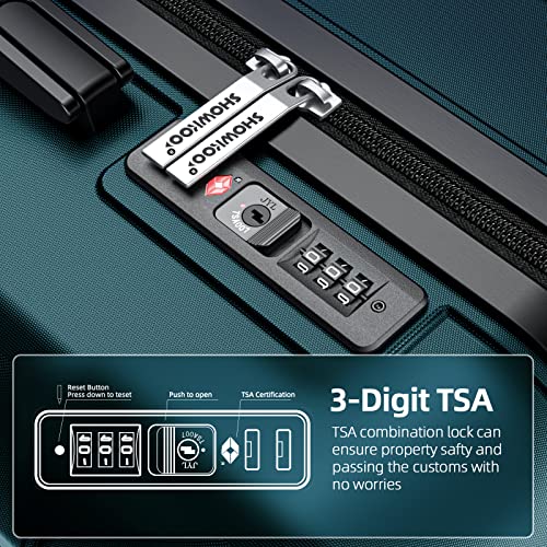 Expandable Luggage Set with TSA Lock A418040