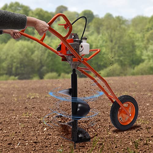 Post Hole Digger 3HP Gas Powered Earth Auger with 11" Bit M59168