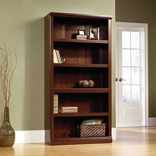 5 Tier Book Shelf Wooden Bookcase for Home Office Living Room C105