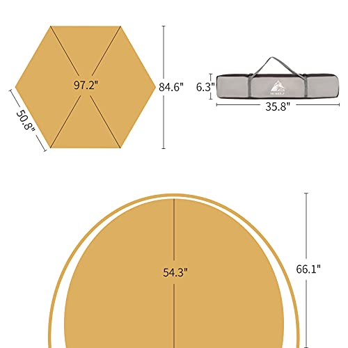 Waterproof Instant Camping Tent for 2-4 Person, Easy Quick Setup Dome Family Tent J10298