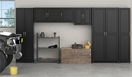 Utility Storage Cabinet 24 inch Black Q7002