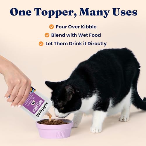 Bone Broth Cat Food Topper with Chicken and Collagen, 12ct T18168