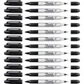 Sharpie Twin Tip Markers Ultra Fine, Fine Marker PointAlcohol Based Ink - 12 / Box