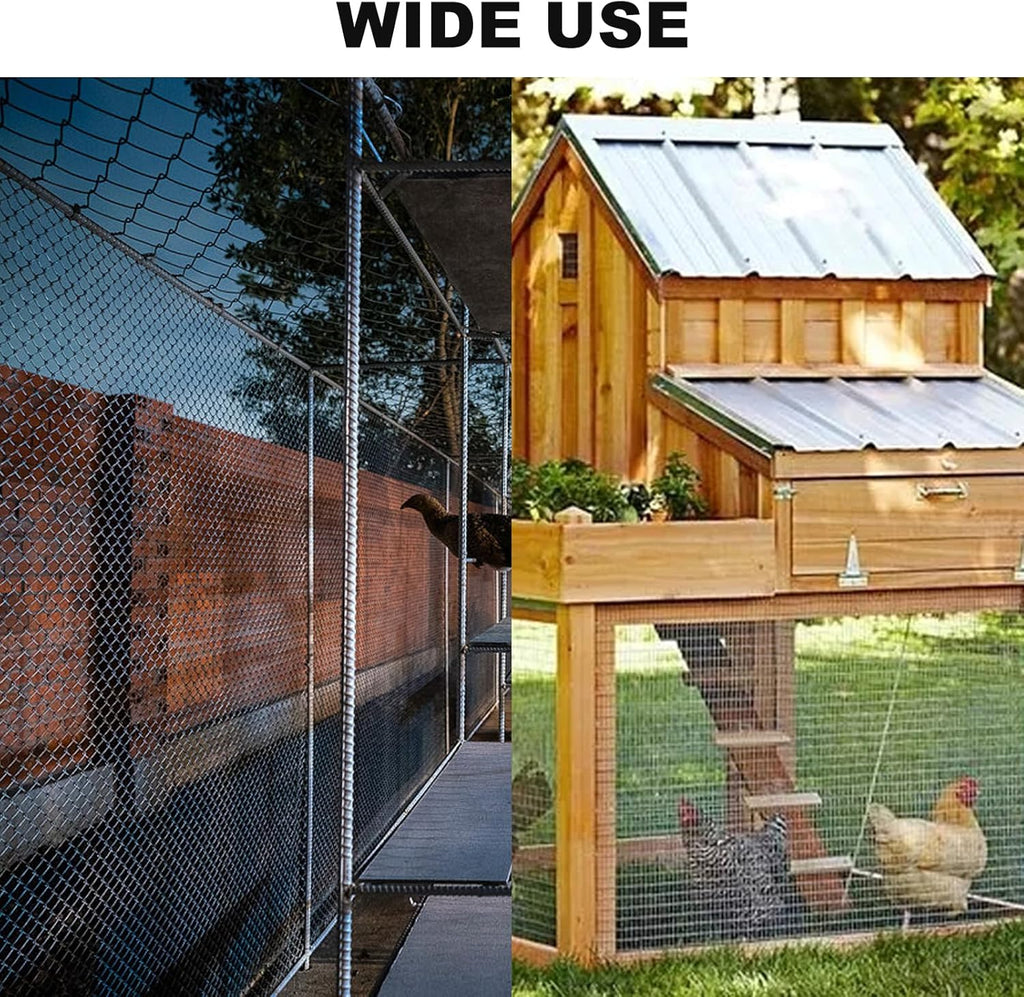 1/2 inch 48 in x100 ft 19 Gauge Chicken Wire Fence Roll Welded Wire Mesh R47121