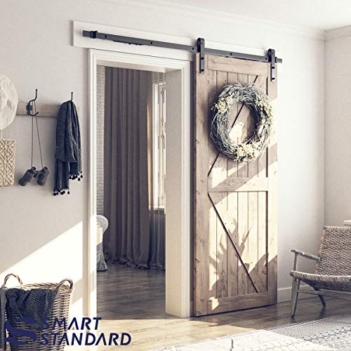 Sliding Barn Door Soft Close Hardware Kit for 36-40 Inch Door Panel Q939896