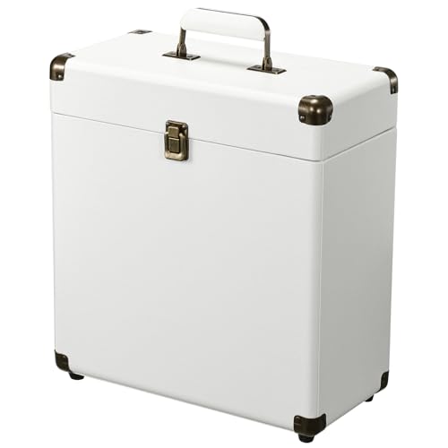 Vinyl Record Storage Box Holds 30 Albums T146