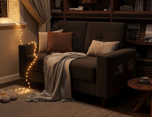 Small Loveseat Sofa 53" 2 Seater Couch for Bedroom, Apartment, Office, Living Room D122