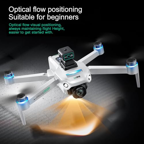 Drone with 4K Camera GPS, 5G Remote Controller, Obstacle Avoidance, 60 Mins Flight N45079