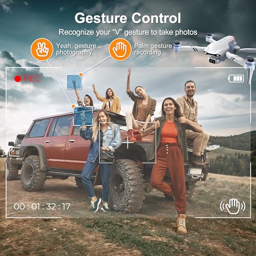 Drone with 4K Camera GPS 2-Axis Gimbal for Adults B1310