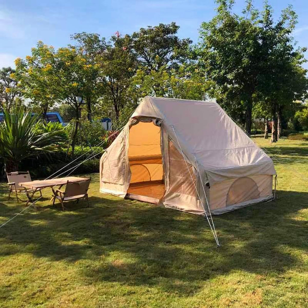 Inflatable Camping Tent with Hand Pump, Waterproof Pop Up Tent with Carry Bag M20051