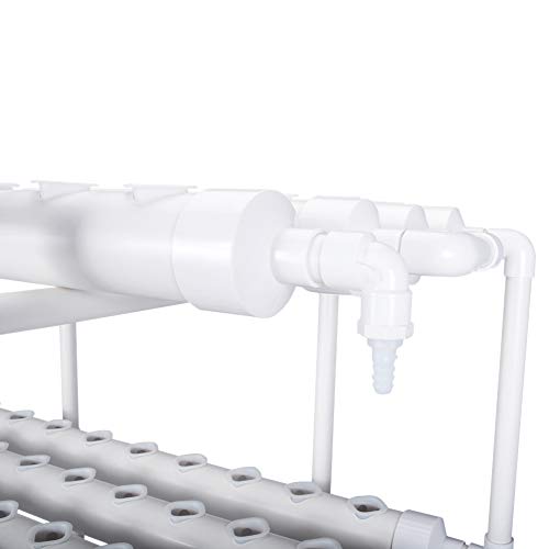 Hydroponics Growing System 108 Plant Sites, 3 Layers PVC-U Pipes Grow Kit D794