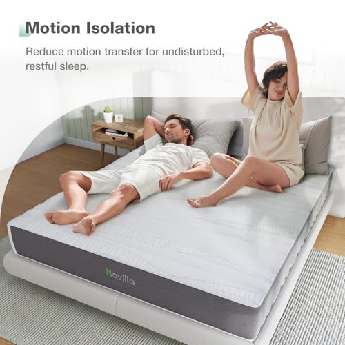 Twin Mattress, 12 Inch Gel Memory Foam, Medium Firm Feel K502