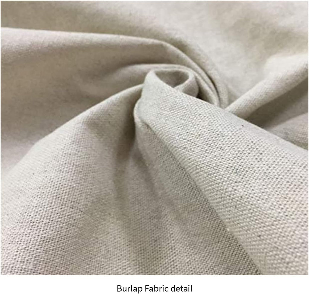 Burlap Feathers and Snow Garden Flag, 12.5 x 18 inches B6034