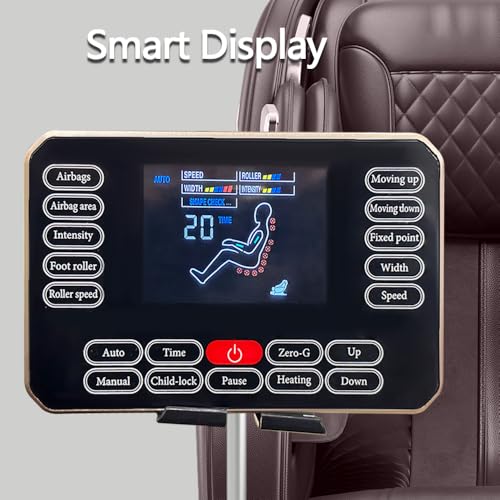 Massage Chair Full Body, Zero Gravity Recliner with Heat and Air Massage C752