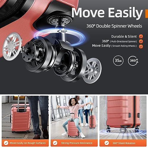 Expandable Luggage Set with TSA Lock A418040