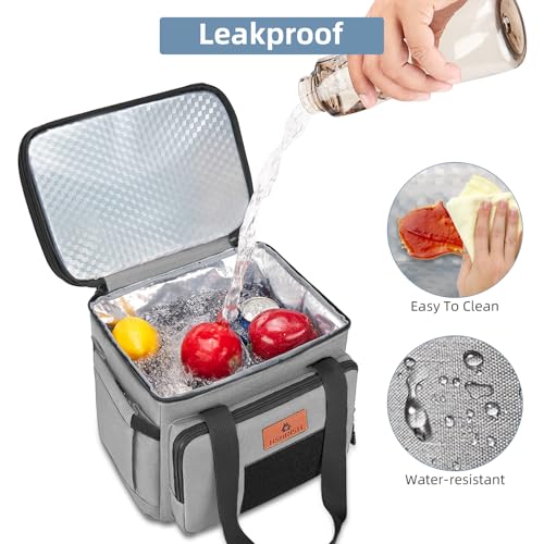 Tactical Expandable Insulated Lunch Bag, Waterproof Cooler for Work and Outdoor, 15L K52184