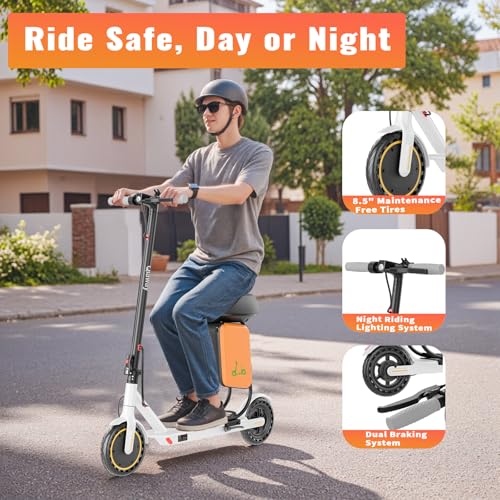 Foldable Electric Scooter for Adults, 22 MPH, 22 Miles Range A144
