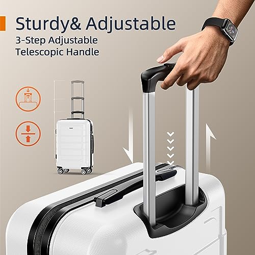 Expandable Luggage Set with TSA Lock A418040