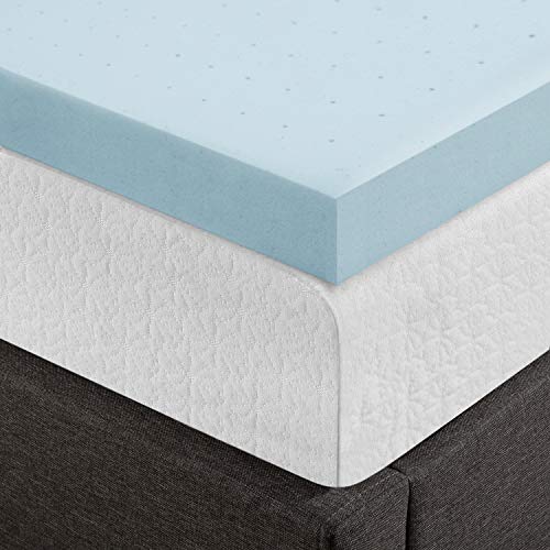 Queen Size 3 Inch Ventilated Memory Foam Mattress Topper V52104