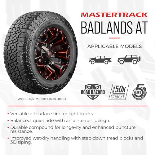 All Terrain LT285/70R17 10 Ply E 126S SUV Light Truck Tire M8364