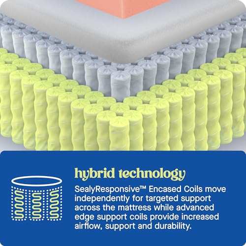 Hybrid Mattress-in-a-Box, Queen, Gel Memory Foam E336522