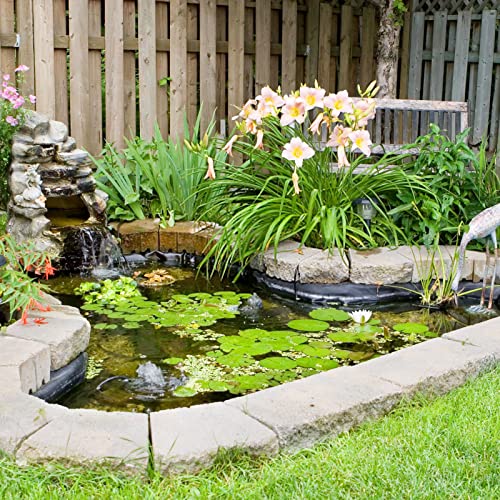 Pond Liner 13 x 20 Feet Heavy Duty HDPE for Fish Ponds H342094