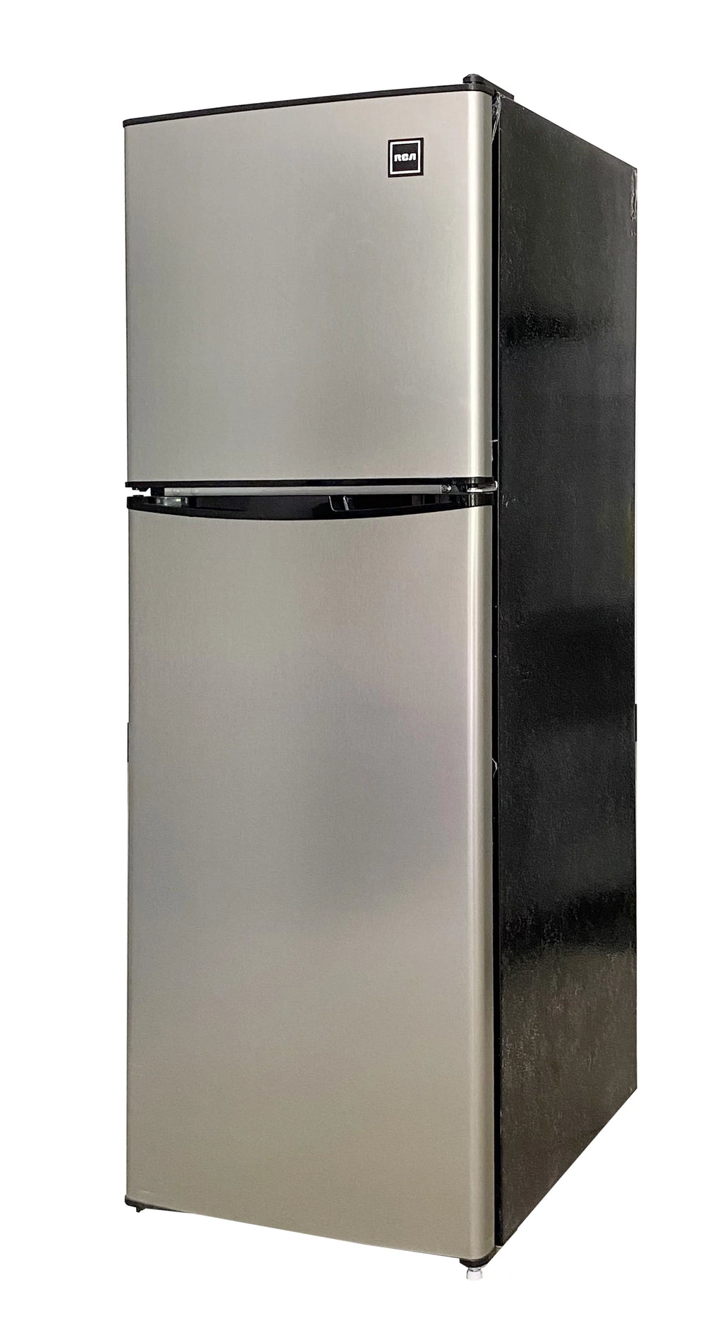 Mini Fridge with Freezer, Stainless Steel D41908