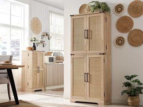 Farmhouse Storage Cabinet with Barn Doors and Adjustable Shelves X3170