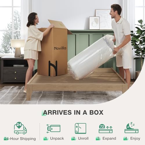 Twin Mattress, 12 Inch Gel Memory Foam, Medium Firm Feel K502