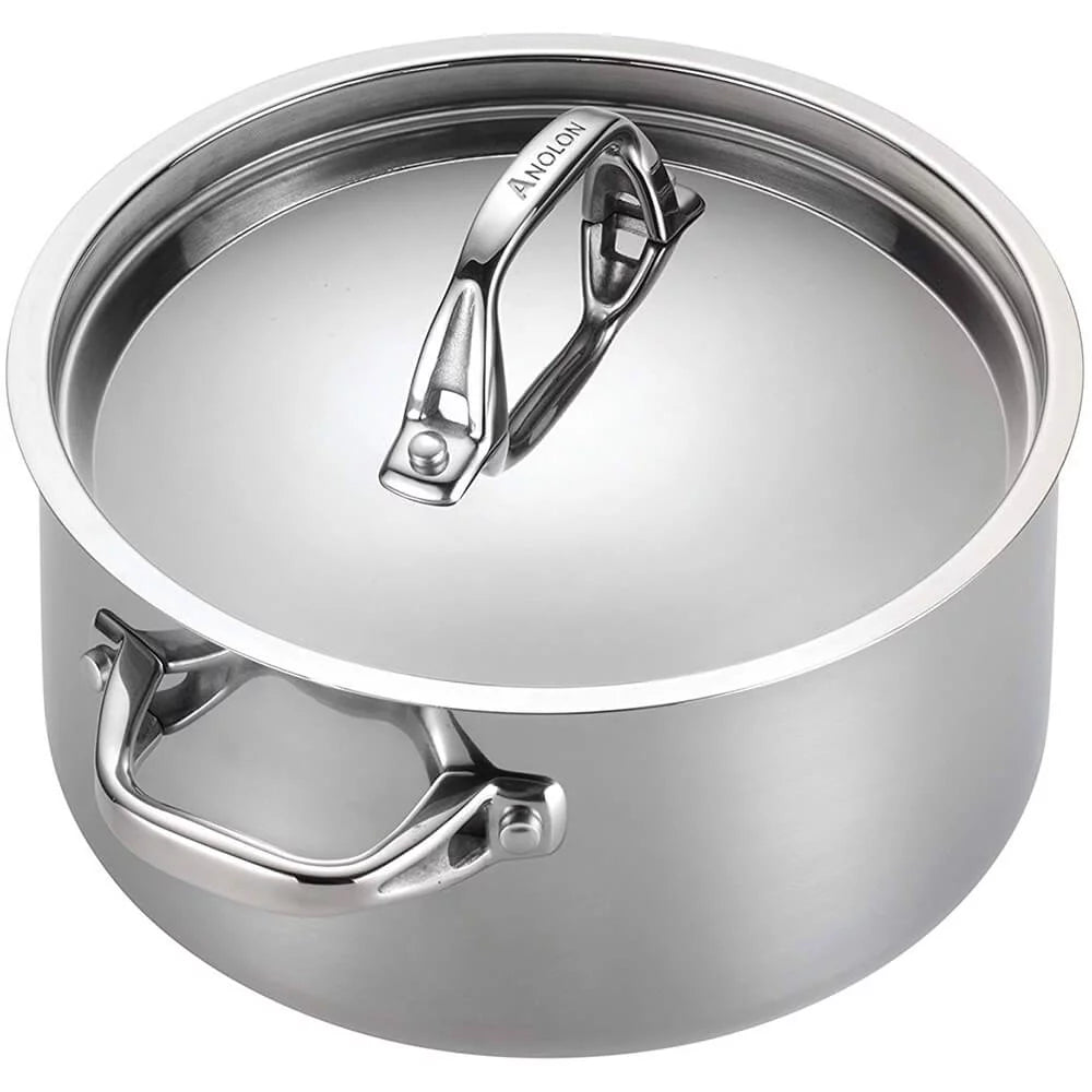 12-Piece Tri-Ply Stainless Cookware Set P60230