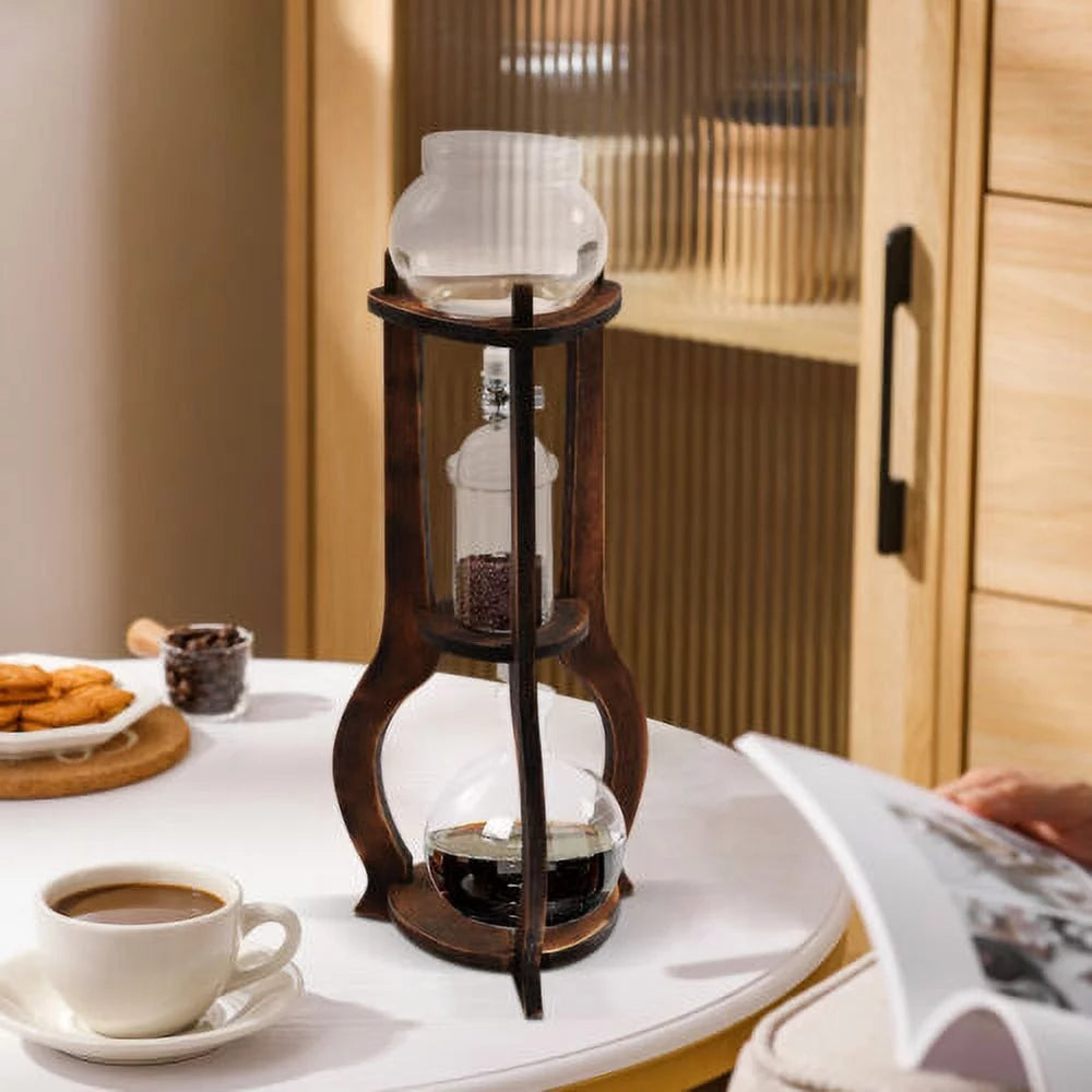 Cold Brew Coffee Maker 600ml Glass Drip Tower O1536