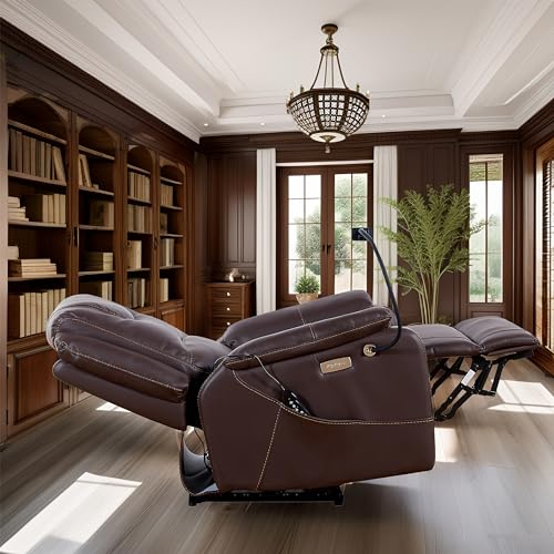Zero Gravity Electric Recliner with Heat and Massage, Phone Holder, USB Port T74234