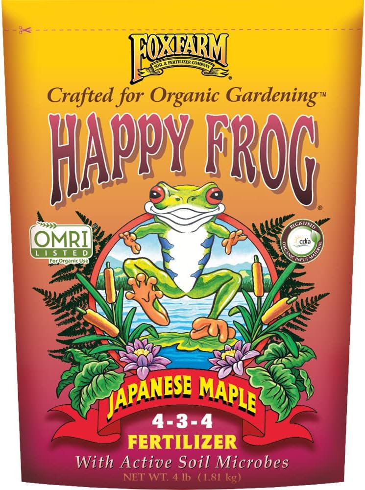 Fox Farm Happy Frog® Japanese Maple Fertilizer, 4 lb Bag