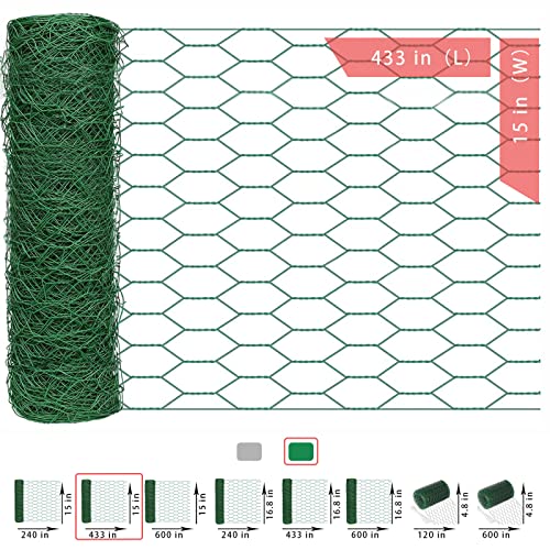 Chicken Wire Mesh for Garden, Poultry Netting, Rabbit Fence E720694