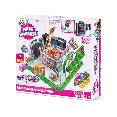 Mini Convenience Store Playset with Mystery Collectibles X30801