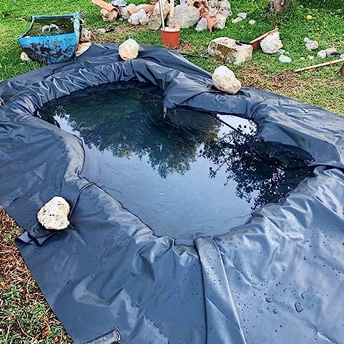 Black HDPE Pond Liner 0.13mm UV Resistant 10x10m H41540
