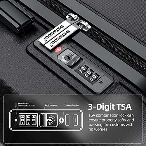 Expandable Luggage Set with TSA Lock A418040