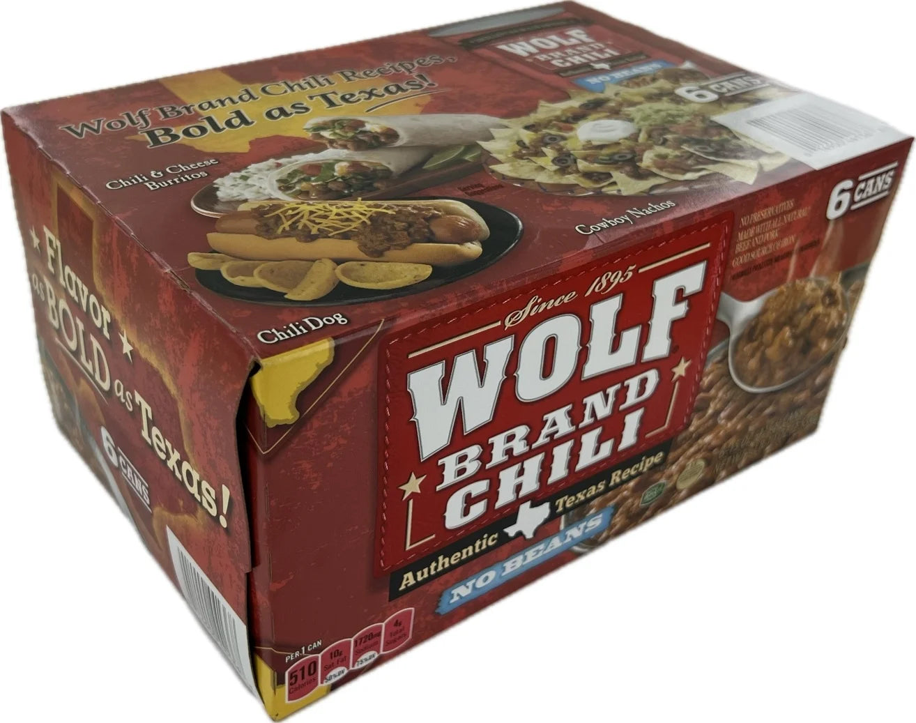Chili, 15 Ounce Cans (Pack of 6) Z51779